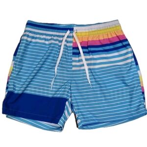 NWT Chubbies Classic Swim Trunk Shorts The Newports 5.5" Mens Large Lined